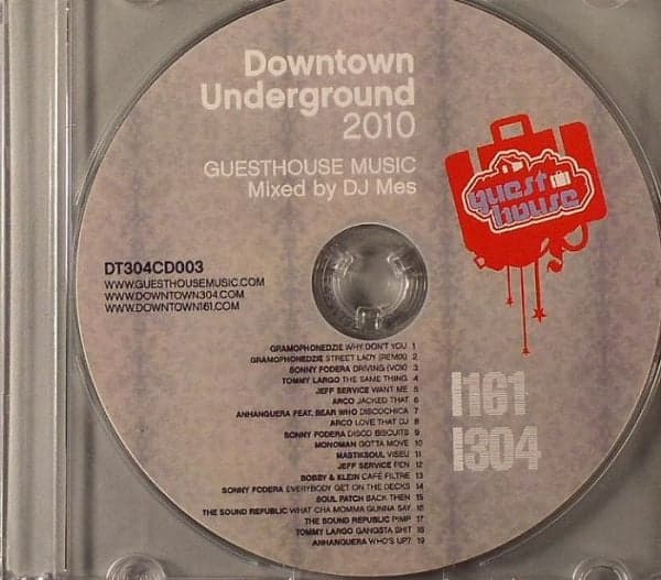 DJ Mes — Downtown Underground 2010 (Guesthouse Music)