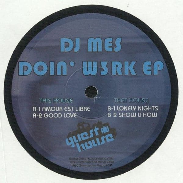 DJ Mes — Doin' W3rk EP